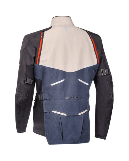 VESTE IXON EDDAS GRIS BLEU NOIR