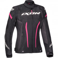 BLOUSON IXON LADY STRIKER NOIR ROSE