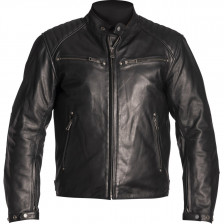 BLOUSON HELSTONS ROCKET CUIR BUFFALO NOIR