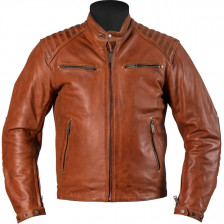BLOUSON HELSTONS ROCKET CUIR BUFFALO TAN