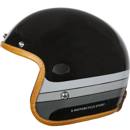CASQUE HELSTONS MORA NOIR
