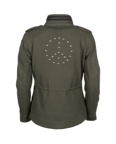 BLOUSON HELSTONS TARA KAKI