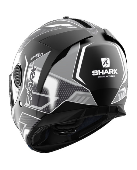 SHARK SPARTAN 1.2 ANTHEON NOIR MAT BLANC