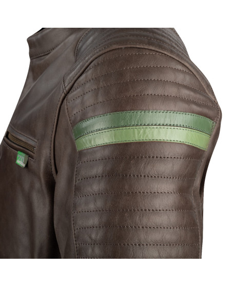BLOUSON SEGURA COBRA MARRON