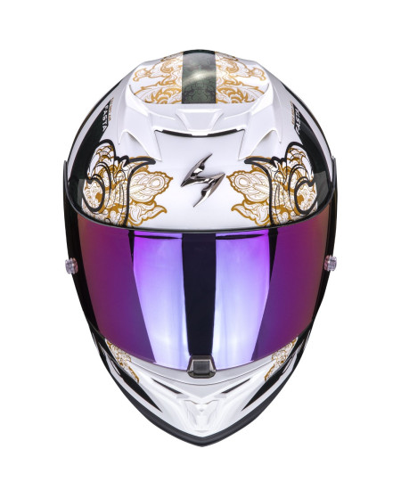 SCORPION EXO 520 AIR FASTA BLANC CAMELEON
