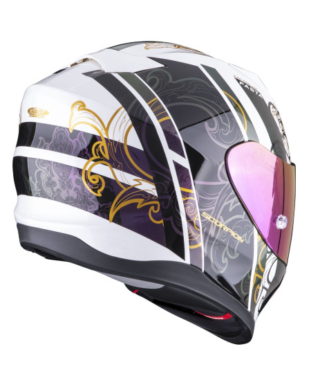SCORPION EXO 520 AIR FASTA BLANC CAMELEON