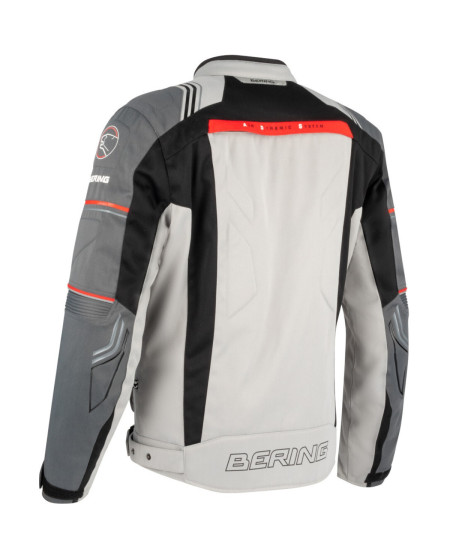 BLOUSON BERING PORTLAND NOIR GRIS