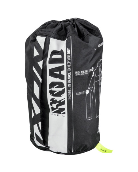 VESTE DE PLUIE IXON MADDEN NOIR JAUNE