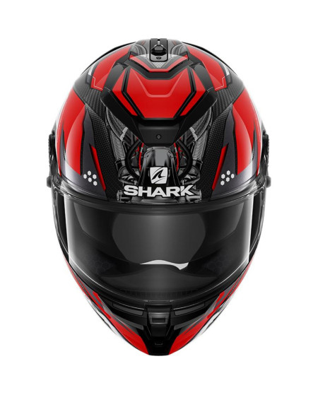 SHARK SPARTAN GT CARBON URIKAN CARBON ROUGE BLANC