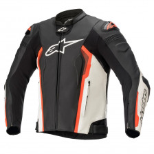 BLOUSON ALPINESTARS MISSILE V2 NOIR BLANC ROUGE FL