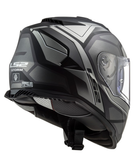 LS2 FF800 STORM FASTER MATT TITANIUM