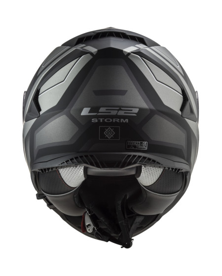 LS2 FF800 STORM FASTER MATT TITANIUM