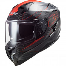 LS2 FF327 CHALLENGER CT2 FOLD CARBON ROUGE