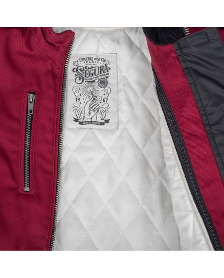 VESTE SEGURA LADY LEYTON BORDEAUX