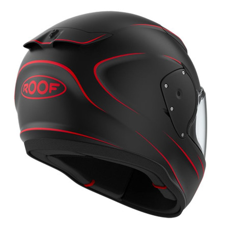 ROOF RO200 NEON NOIR MAT ROUGE