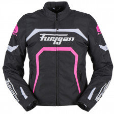 BLOUSON FURYGAN MYSTIC EVO NOIR BLANC ROSE
