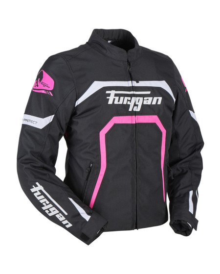 BLOUSON FURYGAN MYSTIC EVO NOIR BLANC ROSE