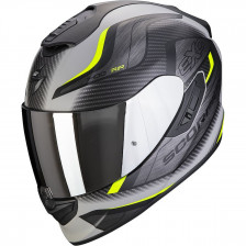 SCORPION EXO 1400 AIR ATTUNE GRIS MAT NOIR JAUNE