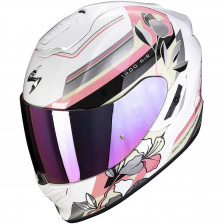 SCORPION EXO 1400 AIR GAIA BLANC PERLE ROSE
