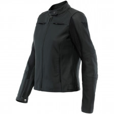 BLOUSON CUIR DAINESE LADY RAZON 2 NOIR