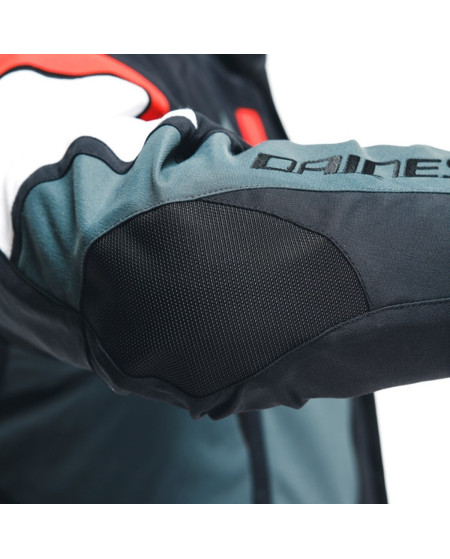 VESTE DAINESE CARVE MASTER 3 GORETEX NOIR LAVA RED