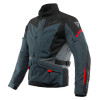 BLOUSON DAINESE TEMPEST 3 D-DRY NOIR EBONY LAVA RED