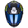 SCORPION EXO 491 SPIN NOIR BLEU JAUNE