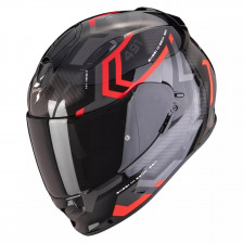 SCORPION EXO 491 SPIN NOIR ROUGE