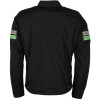 BLOUSON HELSTONS ELRON TISSU NOIR GRIS VERT 2XL