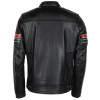 BLOUSON HELSTONS ELRON CUIR NOIR 2XL