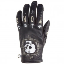 GANT HELSTONS KUSTOM ETE HOMME CUIR NOIR SKULL T10