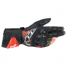 GANT ALPINESTARS GP TECH V2 NOIR BLANC ROUGE FLUO