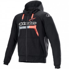 BLOUSON ALPINESTARS CHROME IGNITION NOIR ROUGE