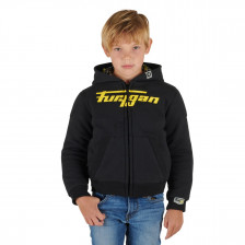 BLOUSON FURYGAN LUXIO KID NOIR JAUNE FLUO 10