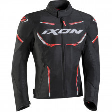 BLOUSON IXON STRIKER AIR WP NOIR ROUGE BLANC