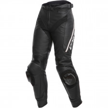 PANTALON DAINESE DELTA 3 LADY NOIR BLANC