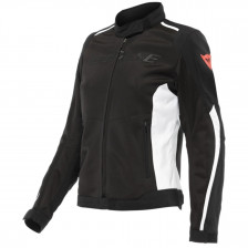 BLOUSON DAINESE HYDRAFLUX 2 LADY D-DRY NOIR BLANC