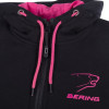 BLOUSON BERING LADY HOODIZ 2 NOIR FUSCHIA