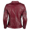 BLOUSON HELSTONS CHICA CUIR BORDEAUX