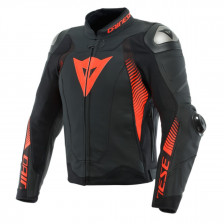BLOUSON DAINESE SUPER SPEED 4 NOIR ROUGE FLUO