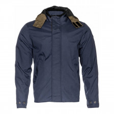 VESTE HELSTONS FLAME BLEU KAKI