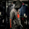 SWEAT MOTOSHOPPING NOIR ROUGE
