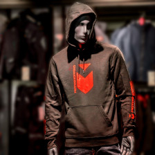 SWEAT MOTOSHOPPING NOIR ROUGE