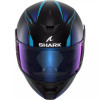 SHARK D-SKWAL 2 CADIUM NOIR MAT BLEU