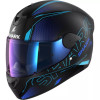 SHARK D-SKWAL 2 CADIUM NOIR MAT BLEU