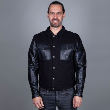BLOUSON HELSTONS KANSAS NOIR-NOIR
