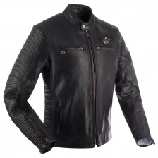 BLOUSON SEGURA RIVERTON NOIR GRIS 4XL