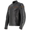 BLOUSON HELSTONS TREVOR RAG MARRON-NOIR