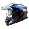 LS2 MX701 C EXPLORER FRONTIER CARBON NOIR BLEU