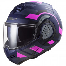 LS2 FF906 ADVANT VELUM MATT BLUE FLUO PINK-06